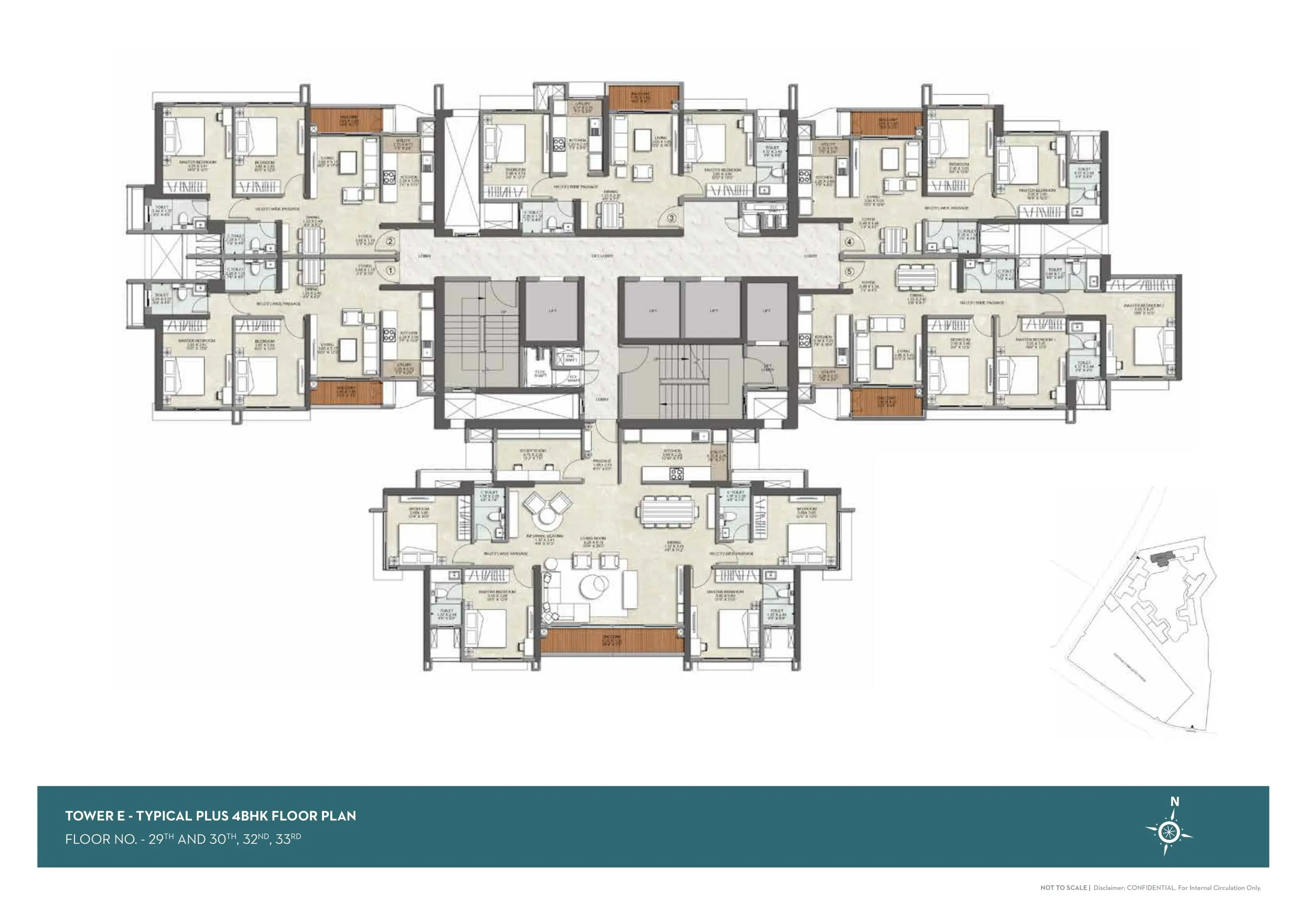 Tower E Floor Plan