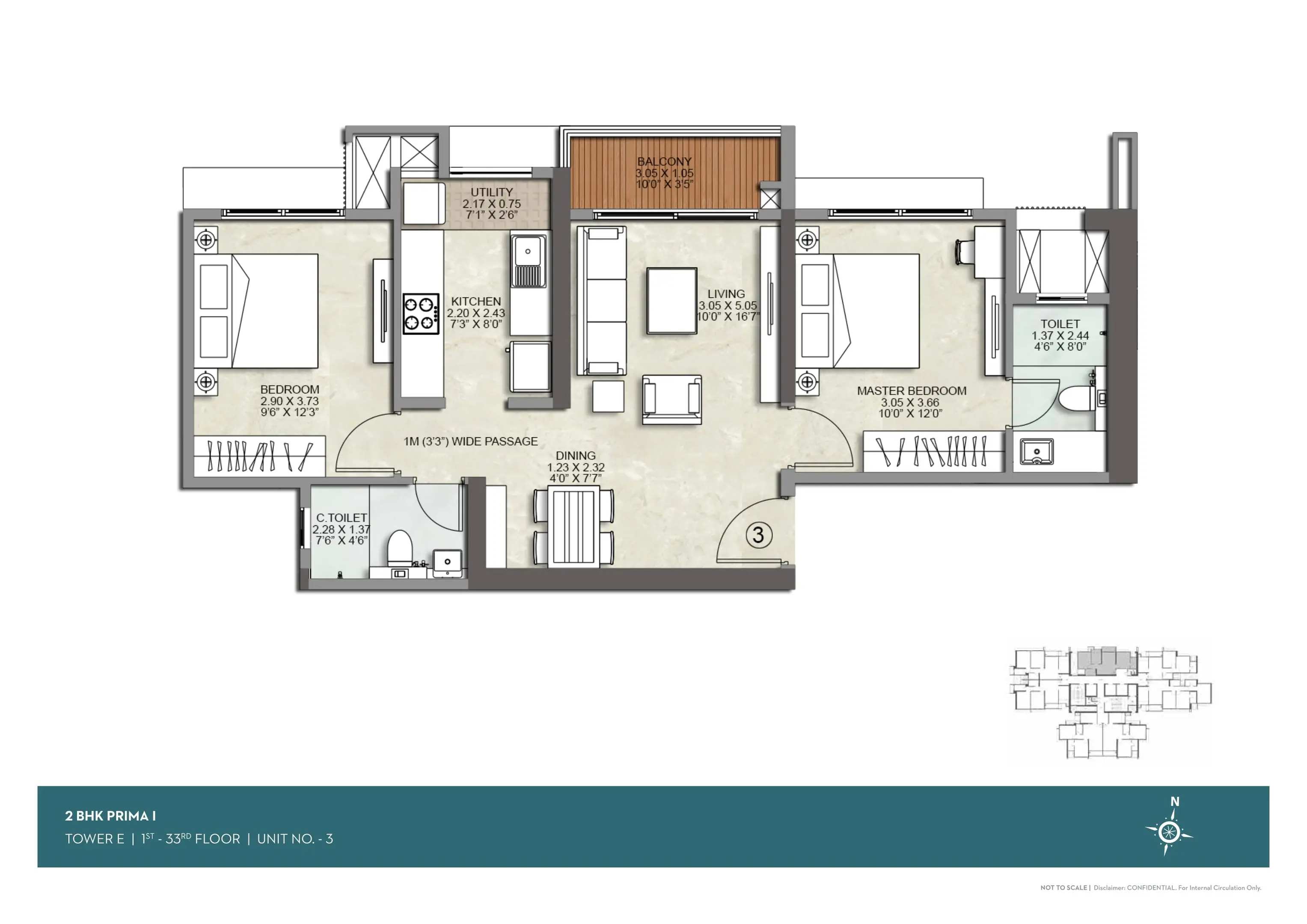 2 BHK PREMIA I