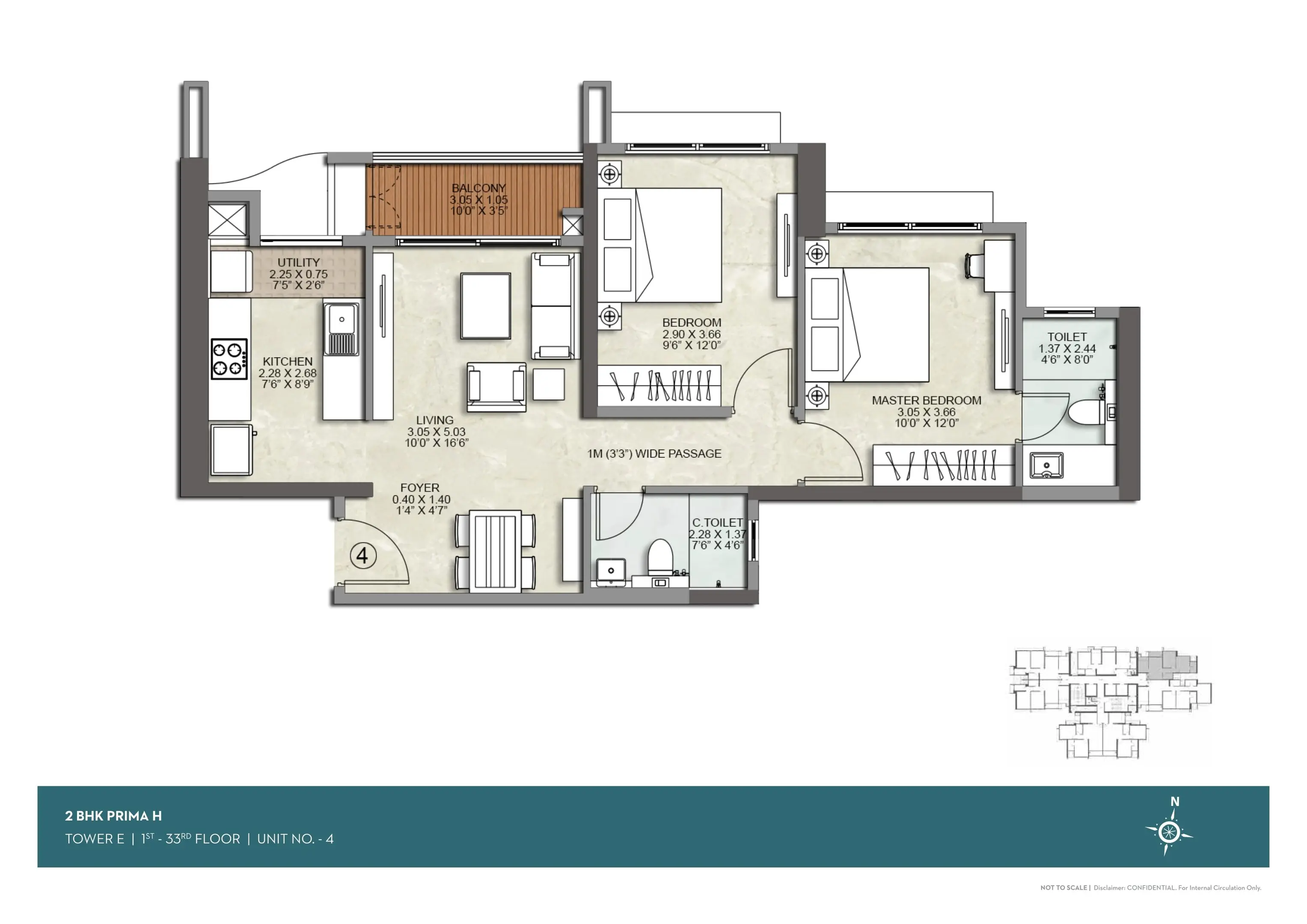 2 BHK PREMIA H