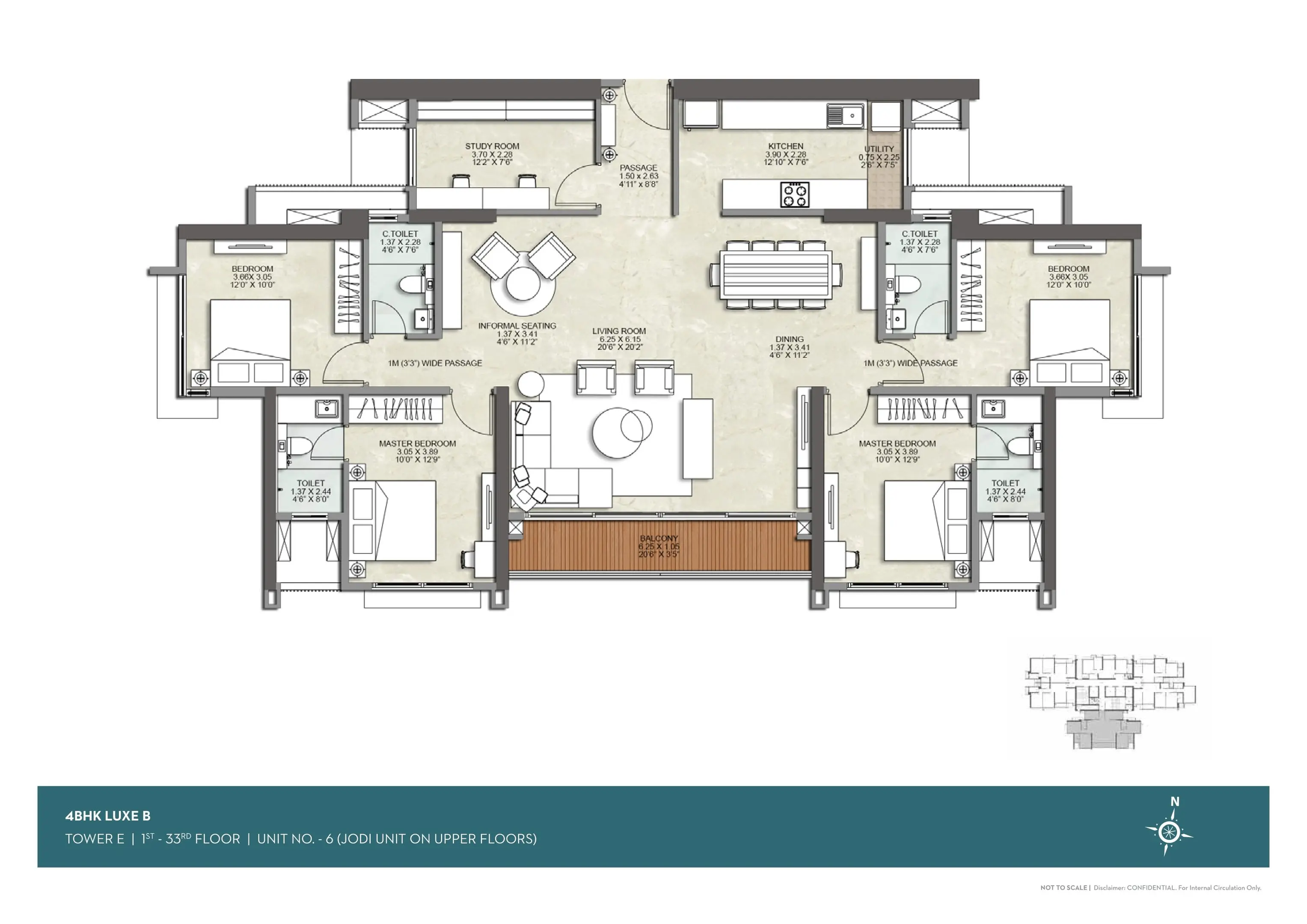 4 BHK LUXE B