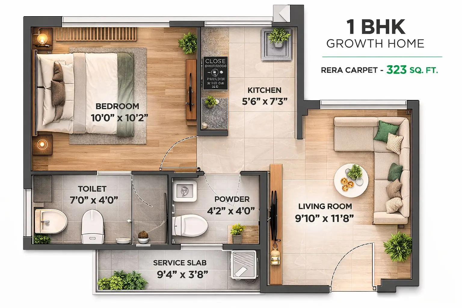 1 BHK